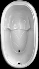 Baker acrylic bath Model 409,, Size 36 X 66