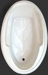 Baker Acrylic bath Model 609, Size 42 X 66