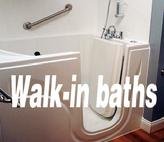 Walk-in baths for the disabled 