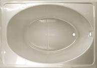 Acrylic bath model Model 414, Size 42 X 60