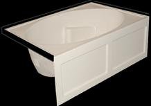 Acrylic bath Model Pearl 5 Sk, Size 42 X 60