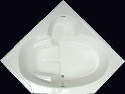 Acrylic bath Model Pearl Corner (407), Size 60 X 60