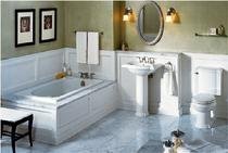 Model 400 installed whirlpool bath
